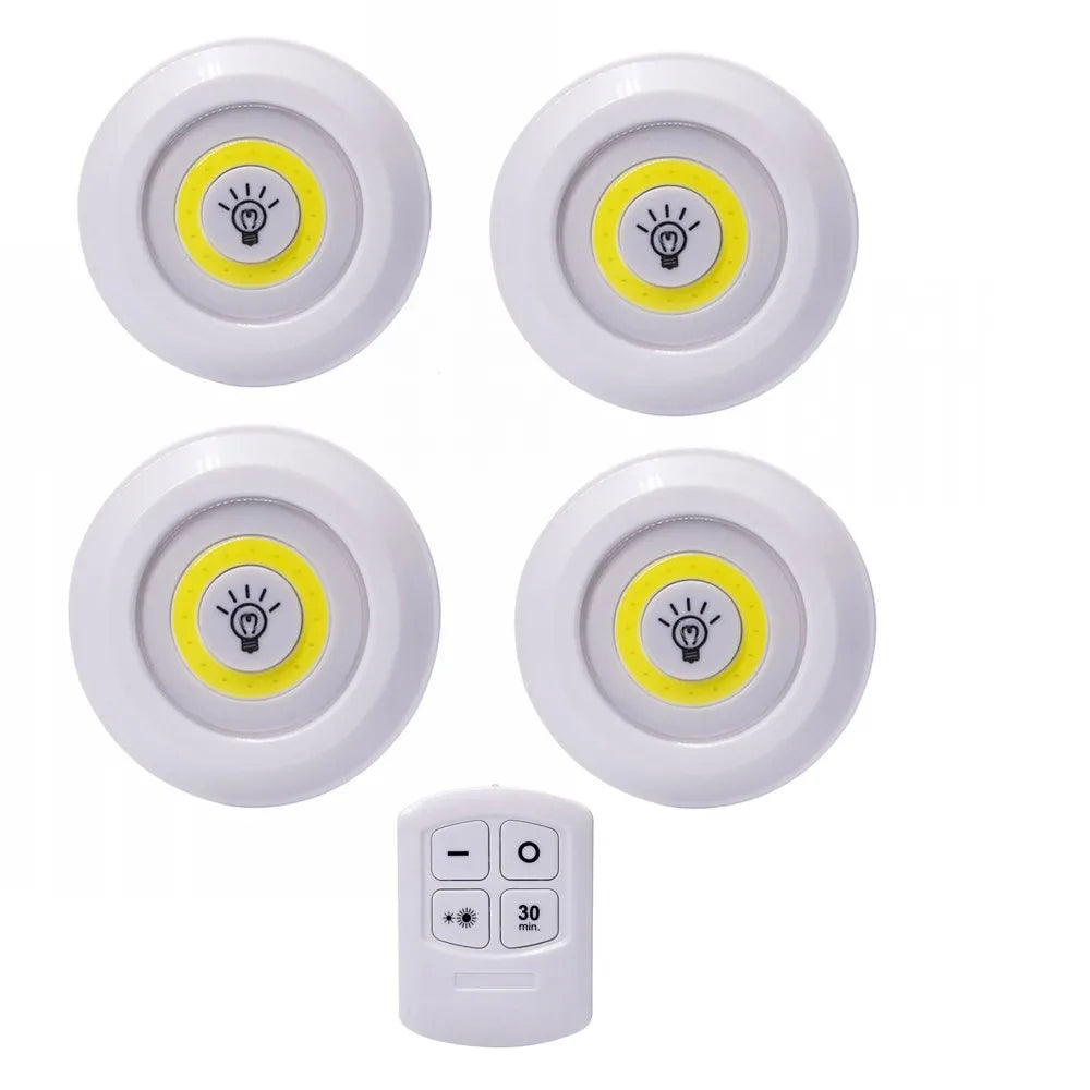 Dimmable LED Cabinet Light with Remote