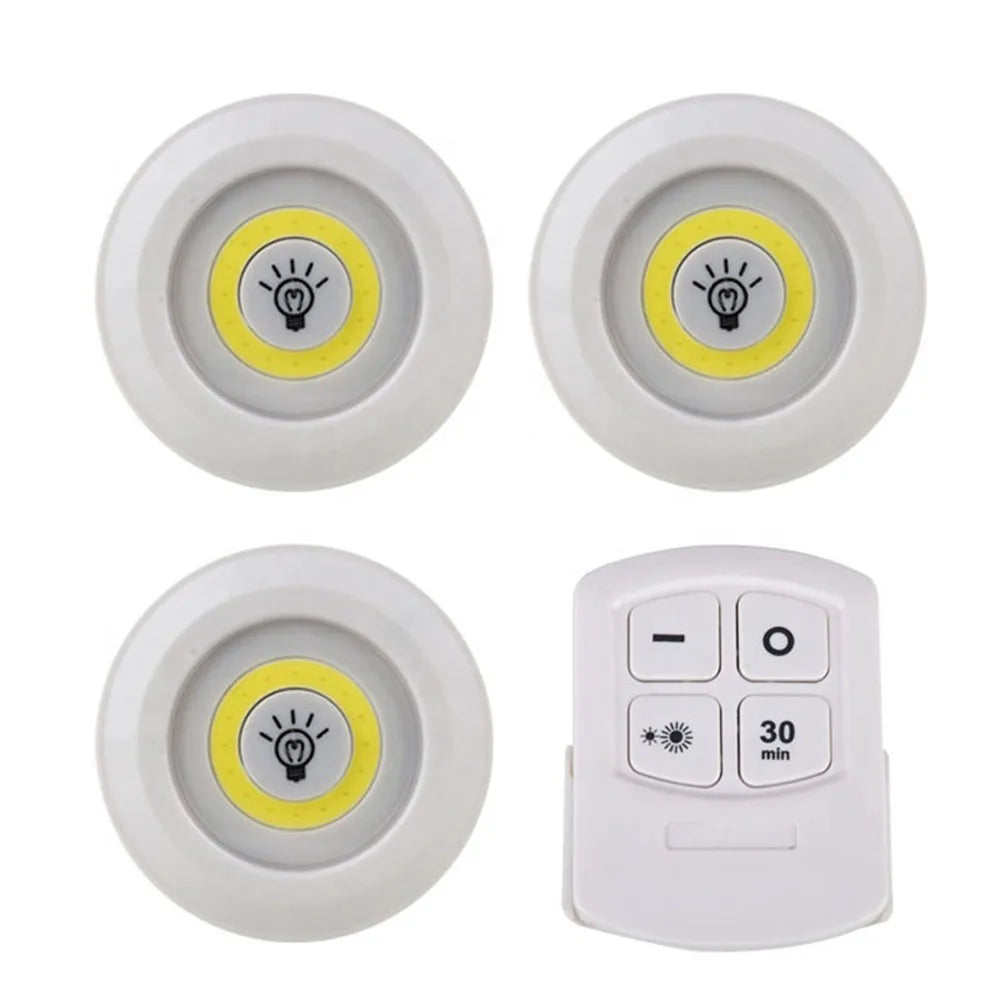 Dimmable LED Cabinet Light with Remote